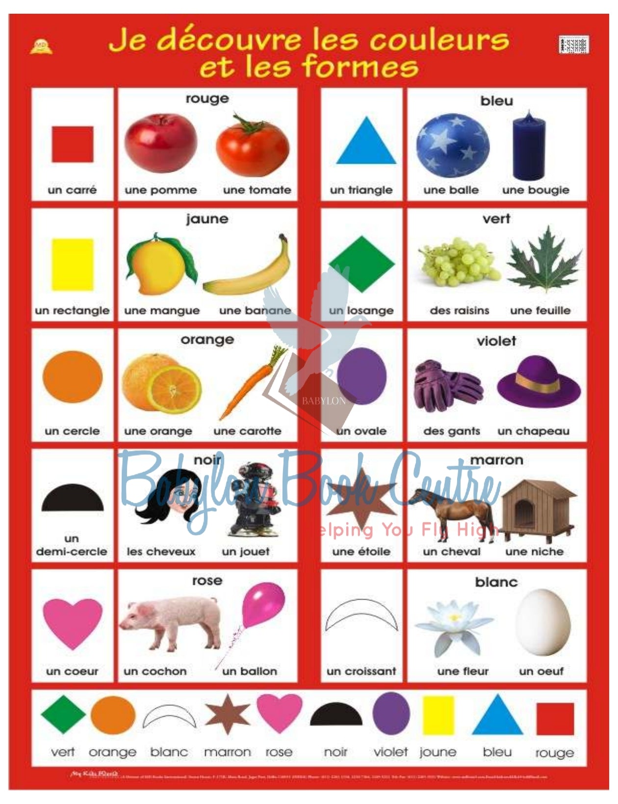 Je Decouvre Les Couleurs Et Les