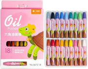 Oil Pastel 18 Colours 6672-18