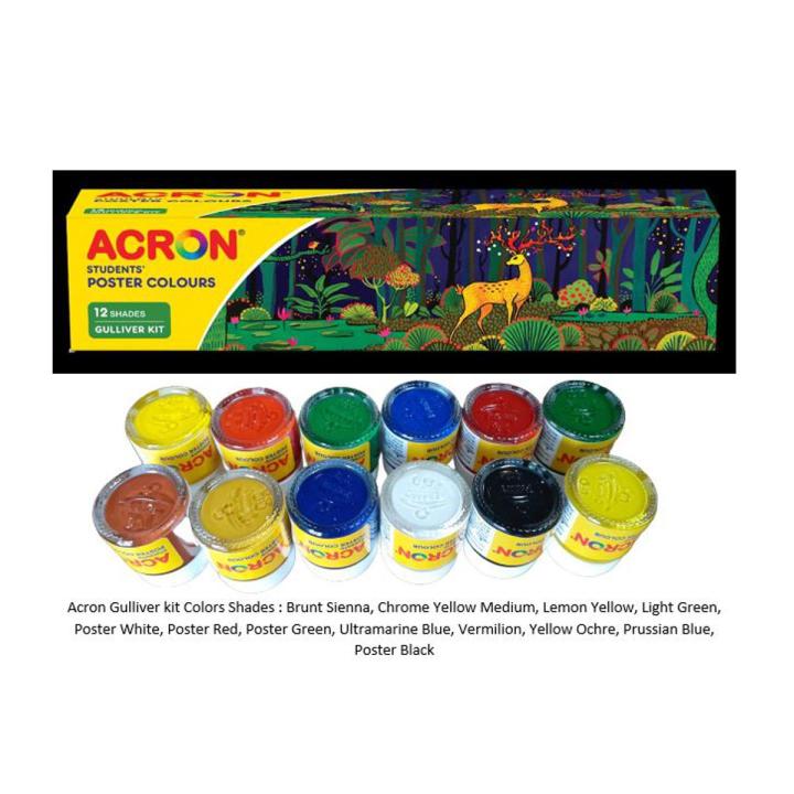 Acron Poster Colour 12 Colours