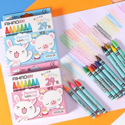 Aihao 24 Colour Wax 6012-24