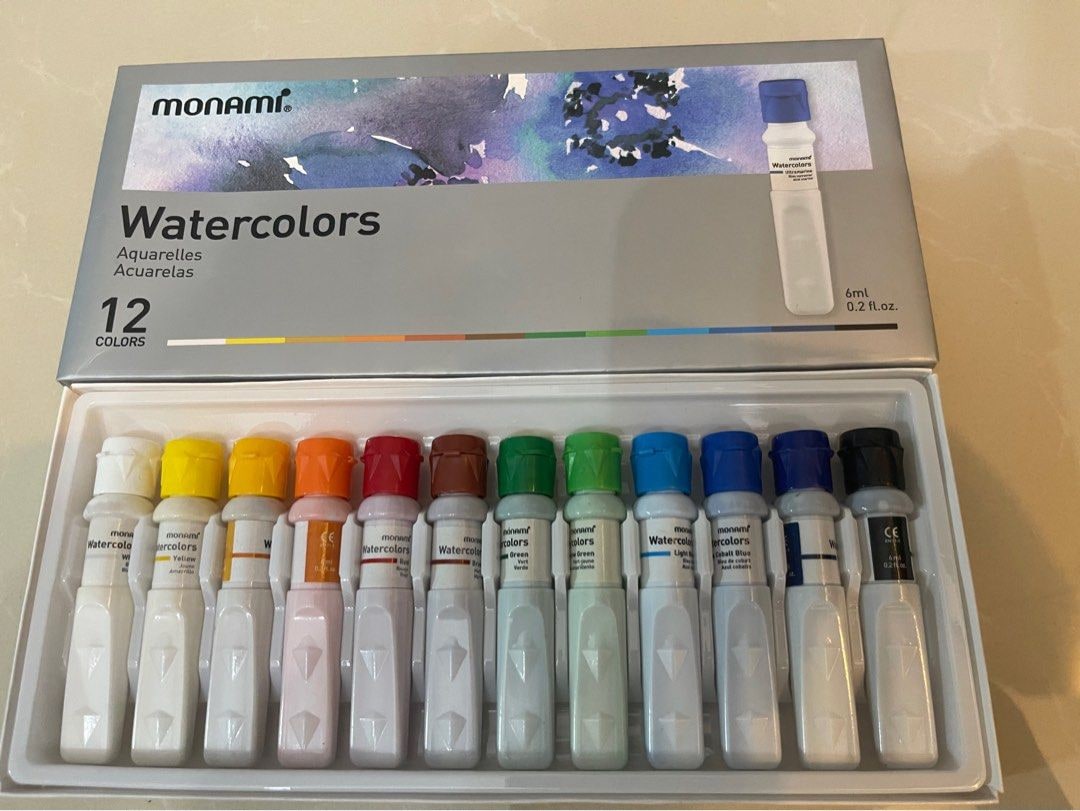 Monami 12 Watercolours