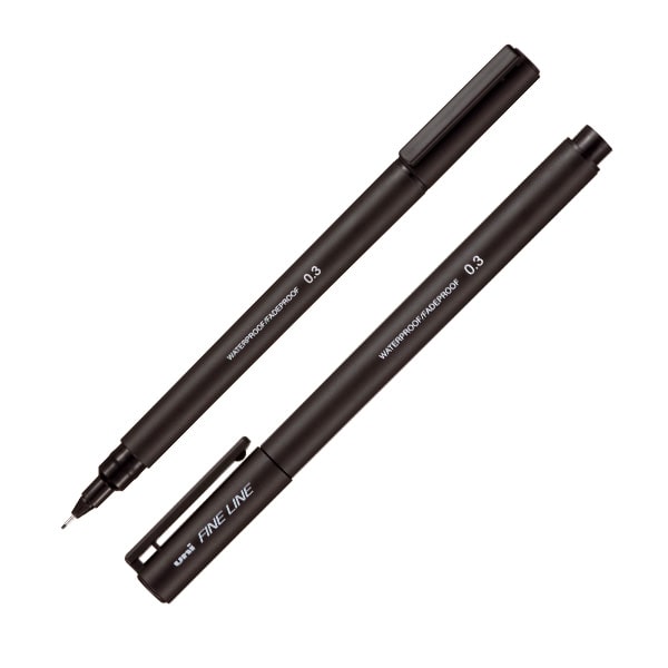 UNI Fine Line Black 03