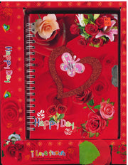 Diary w/LOCK LWB98085