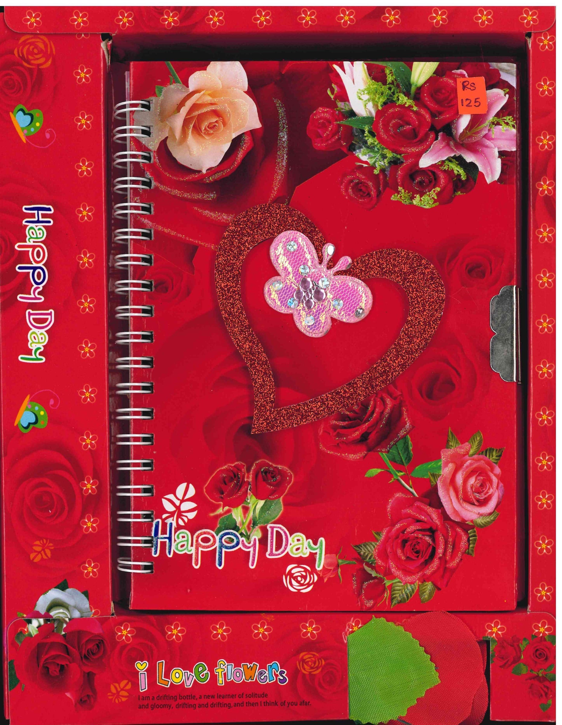 Diary w/LOCK LWB98085