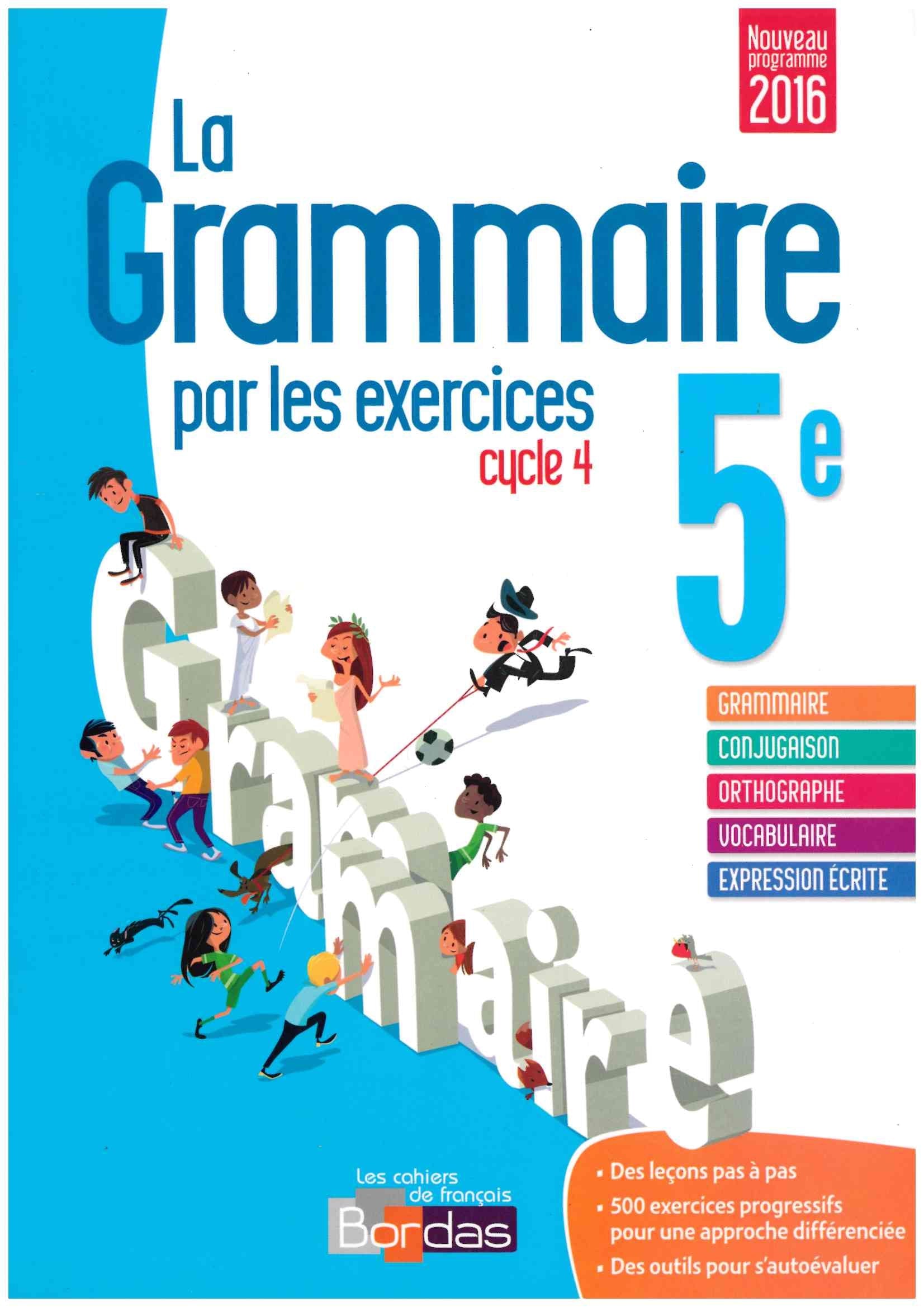 La Grammaire 5em Bordas