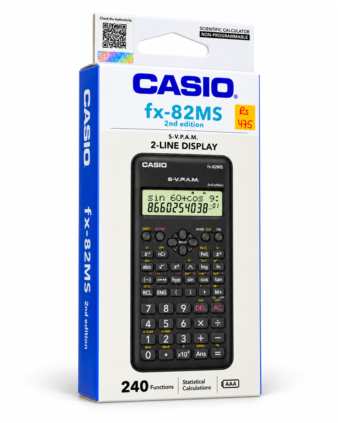Casio FX-82 MS 2nd Edition