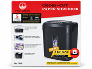 Paper Shredder 3in1 - Five Crown No.7439