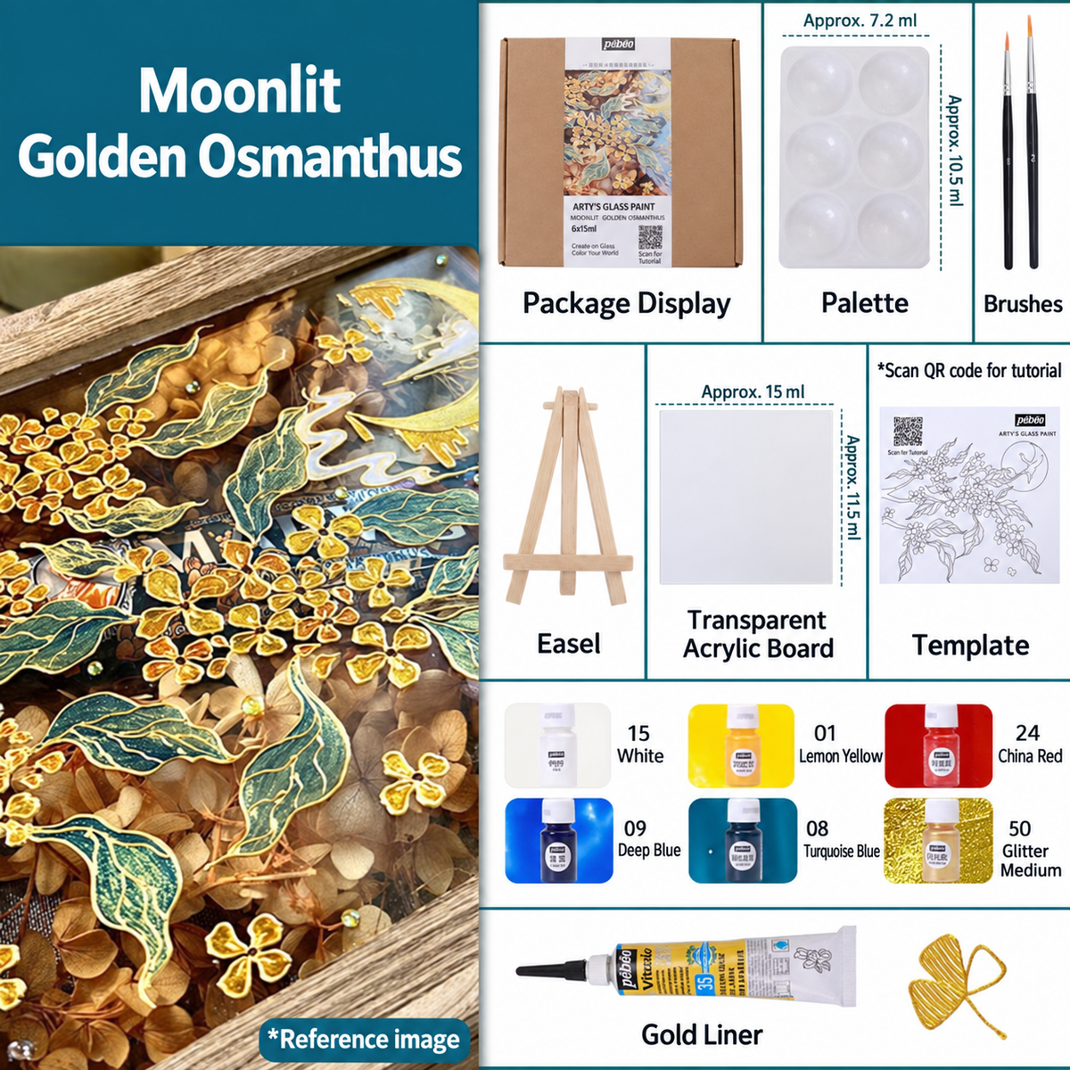 Glass Paint Kit