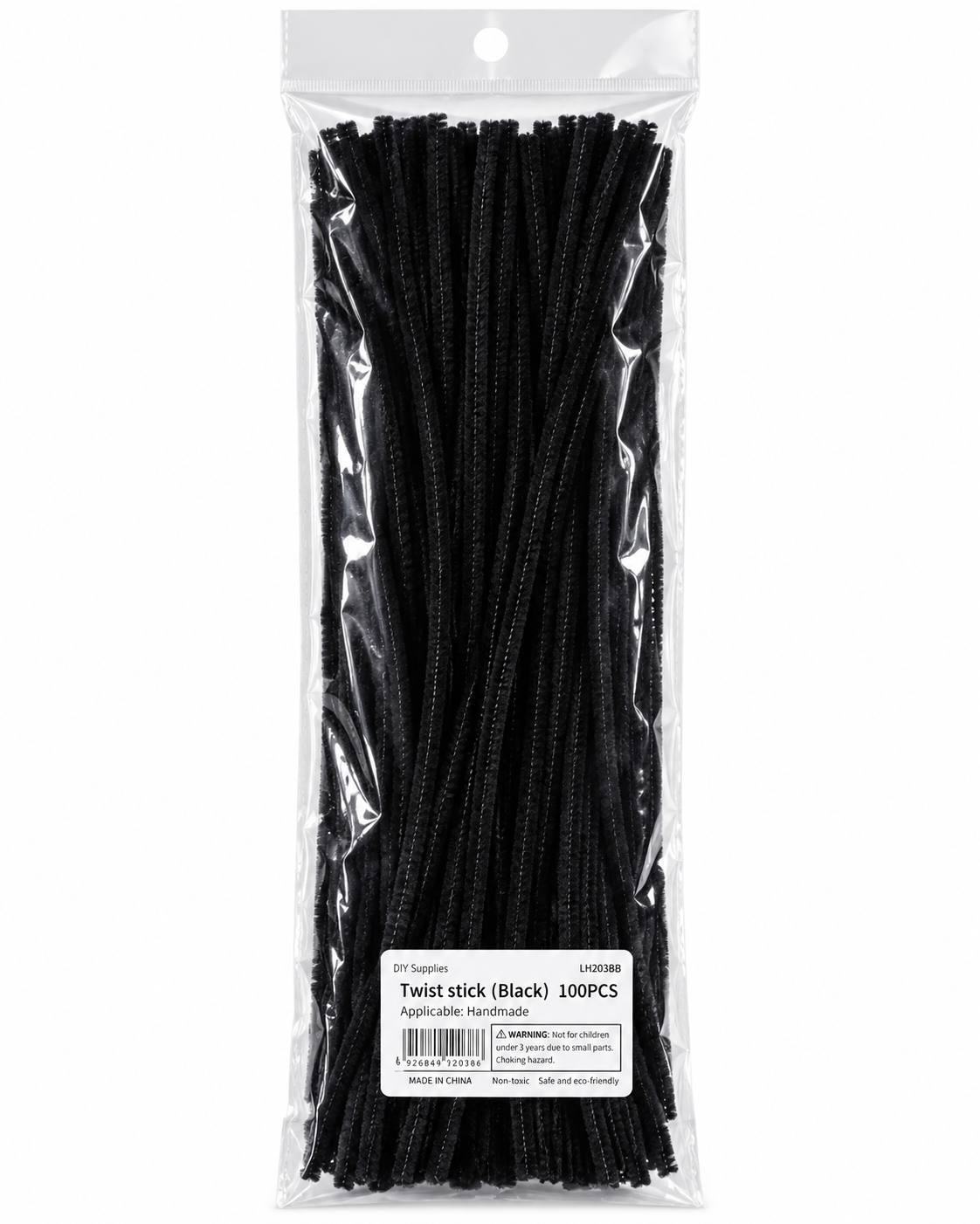 Twist Stick (Black) 100pcs