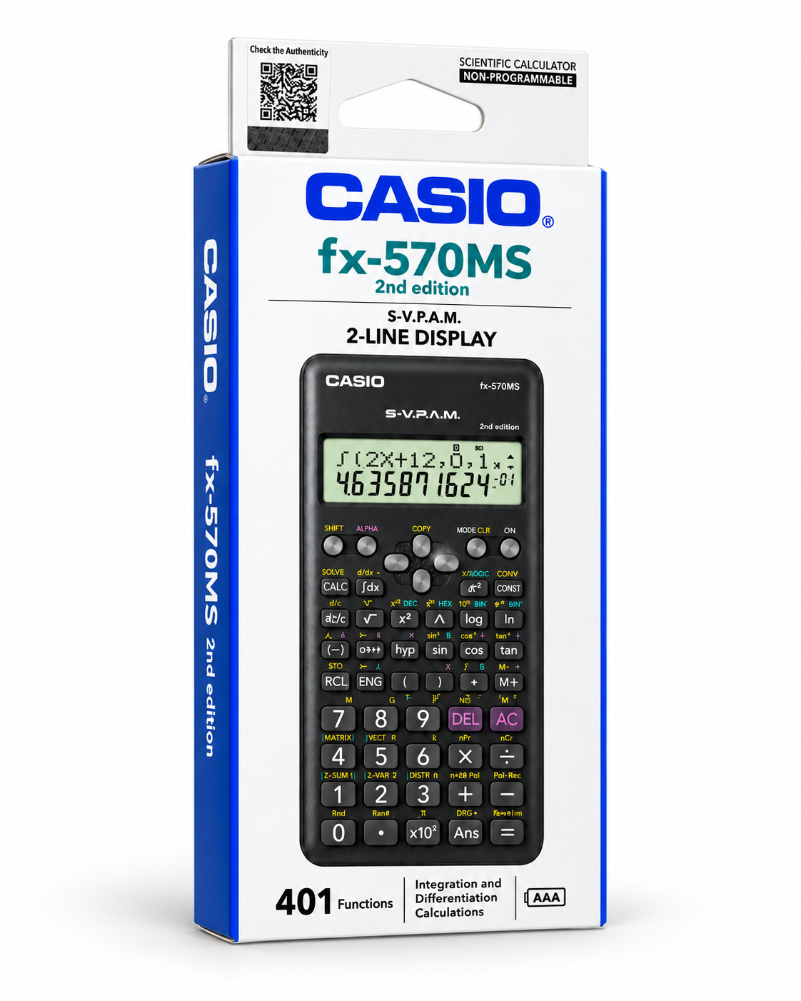 Casio FX-570 MS 2nd Edition
