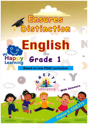 Ensures Distinction English Grade 1 - Pravin V. Chetty