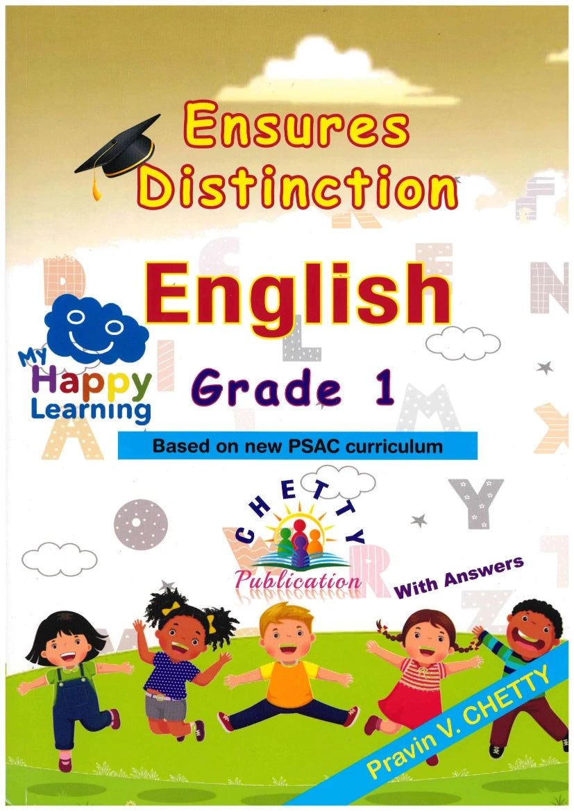 Ensures Distinction English Grade 1 - Pravin V. Chetty