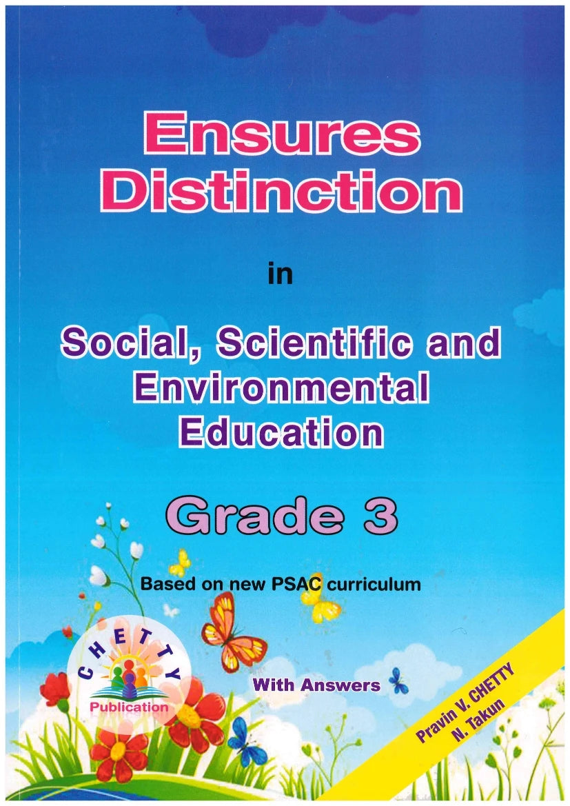 Ensures Distinction Social,Scientific & Environmental Education Grade 3 - SSEE