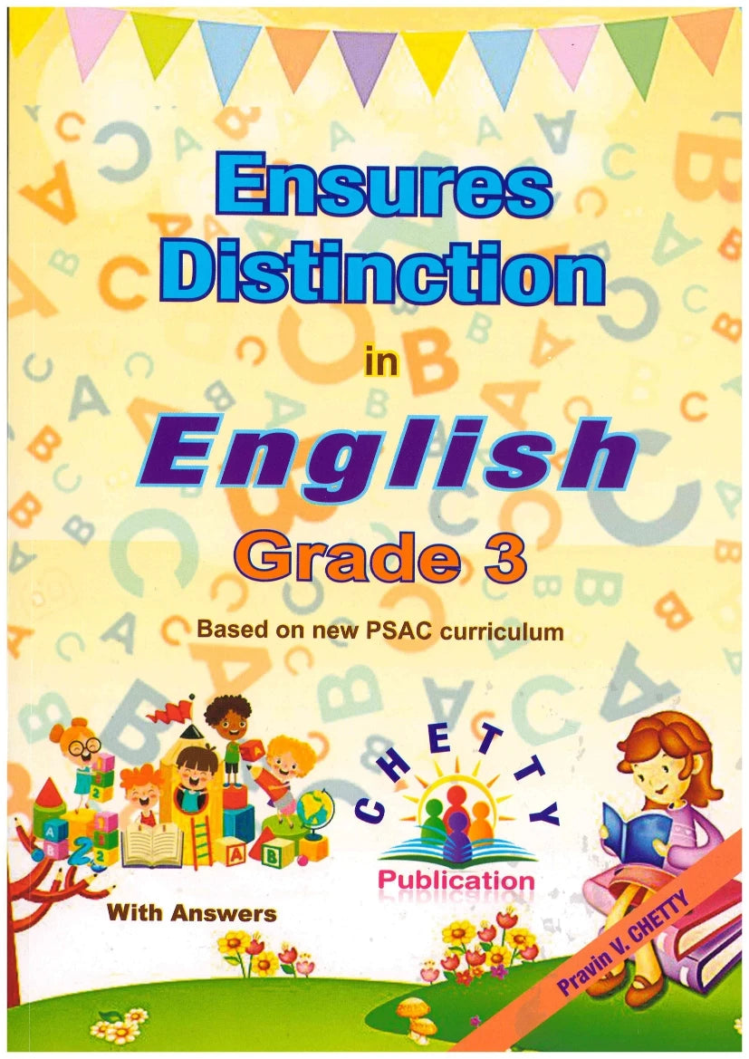 Ensures Distinction English Grade 3 - Chetty