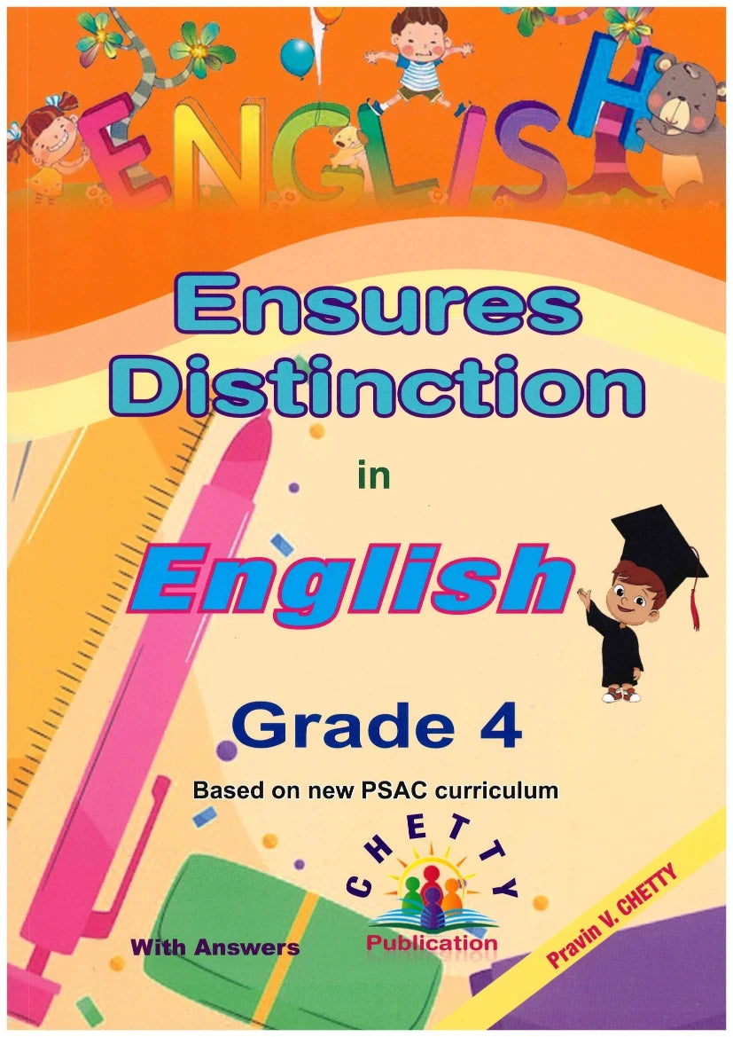 Ensures Distinction English Grade 4 - Chetty