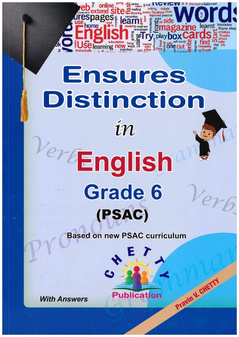Ensures Distinction English Grade 6 - Pravin V. Chetty