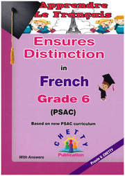 Ensures Distinction French Grade 6 - Pravin V. Chetty