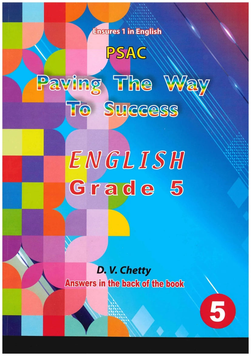Paving The Way To Success English Grade 5 - D.V. Chetty