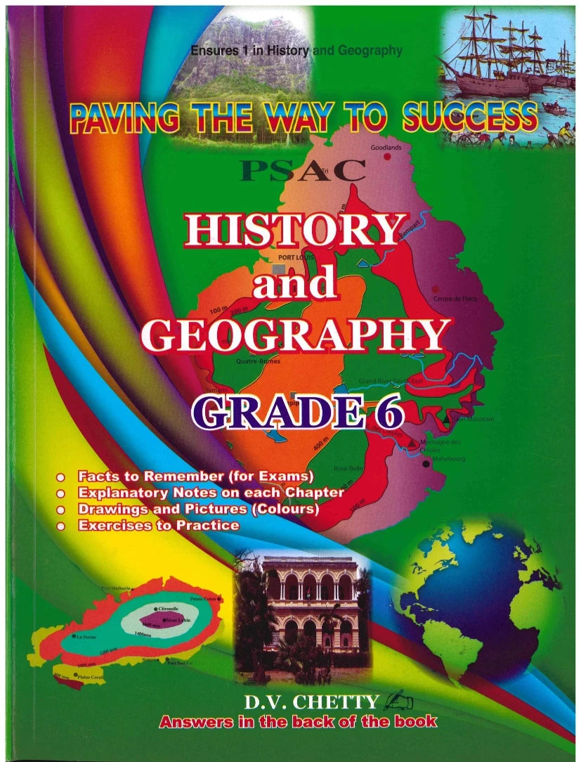 Paving The Way To Success History&Geography Grade 6 PSAC - D.V. Chetty