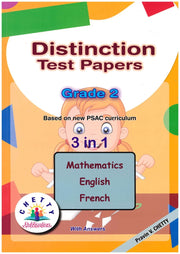 Distinction Mathematics/English/French Grade 2 3in1 - Pravin V. Chetty