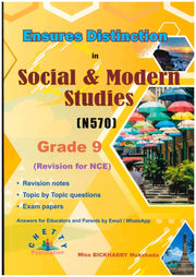 Ensures Distinction SMS N570 Grade 9 - Miss Bickharry Mokshada