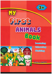 My First Animals Book Pre Primary Level - P.V. Chetty