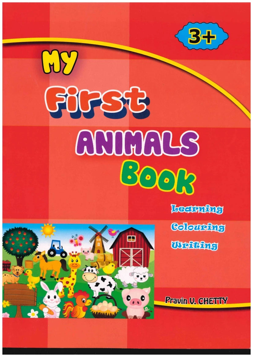 My First Animals Book Pre Primary Level - P.V. Chetty