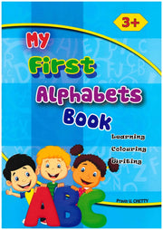 My First Alphabets Book Pre-Primary Level - P.V. Chetty