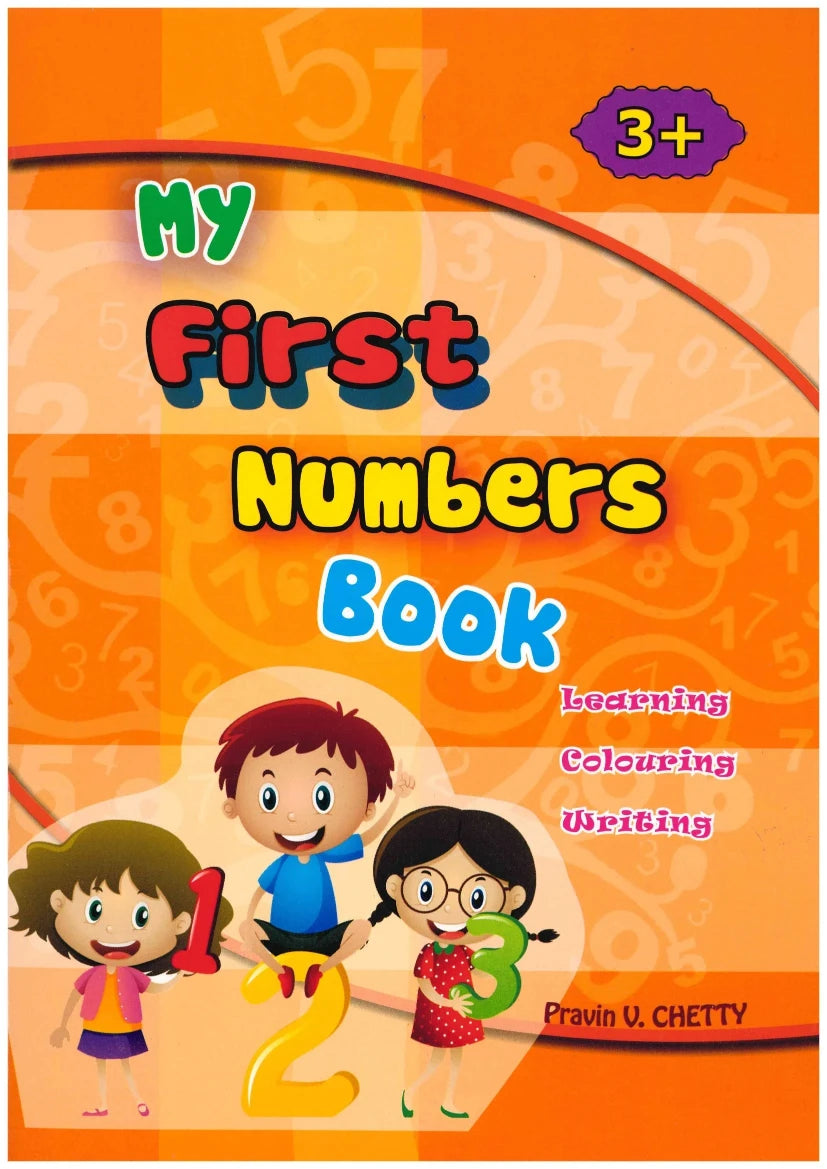 My First Numbers Book  Pre- Primary Level - P.V. Chetty
