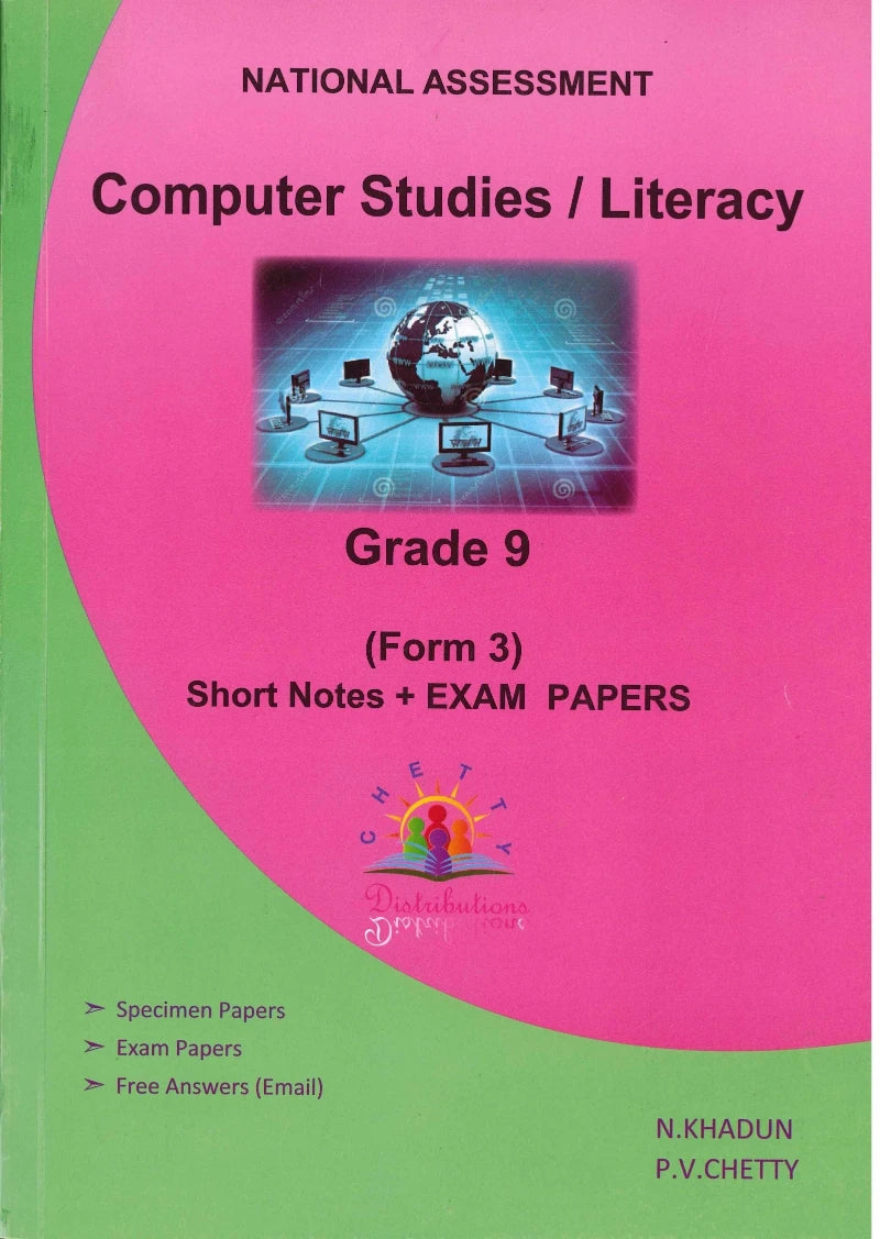 National Assessment Computer Studies/Literacy Grade 9 - P.V. Chetty