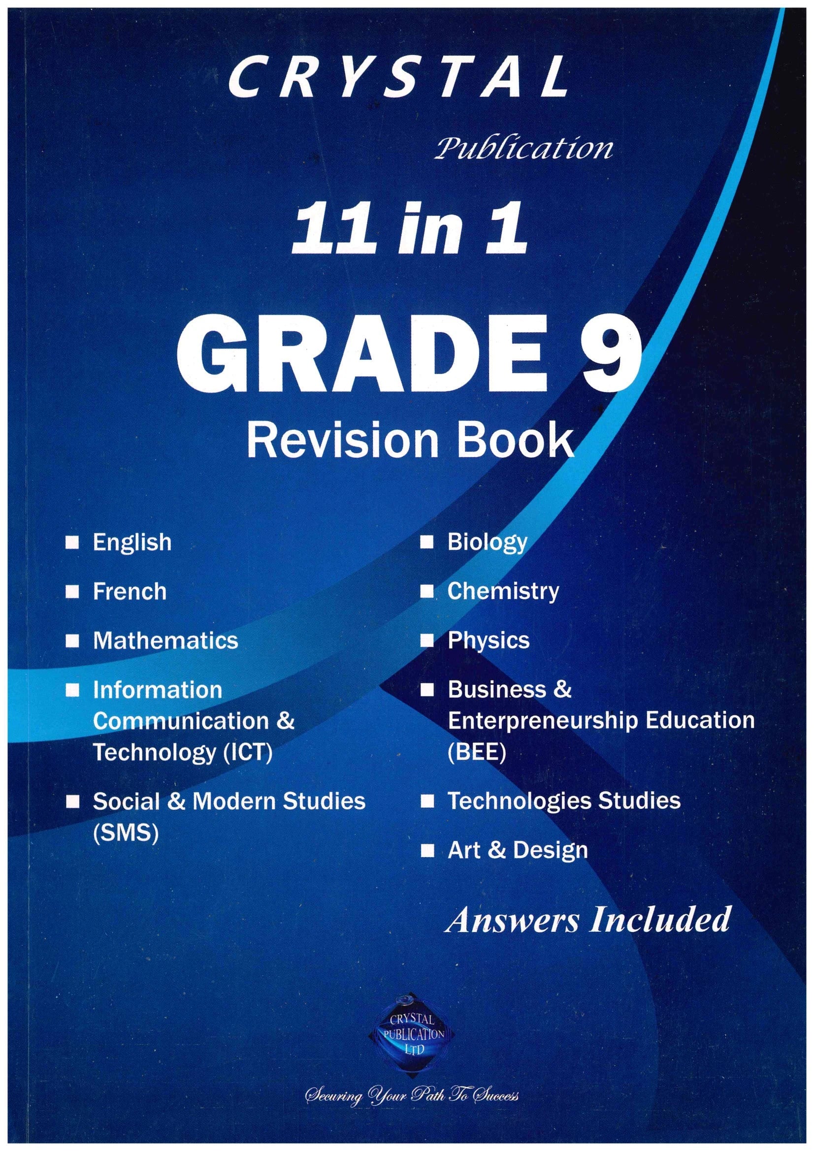 Grade 9 Revision Book 11in1 - Crystal Publication