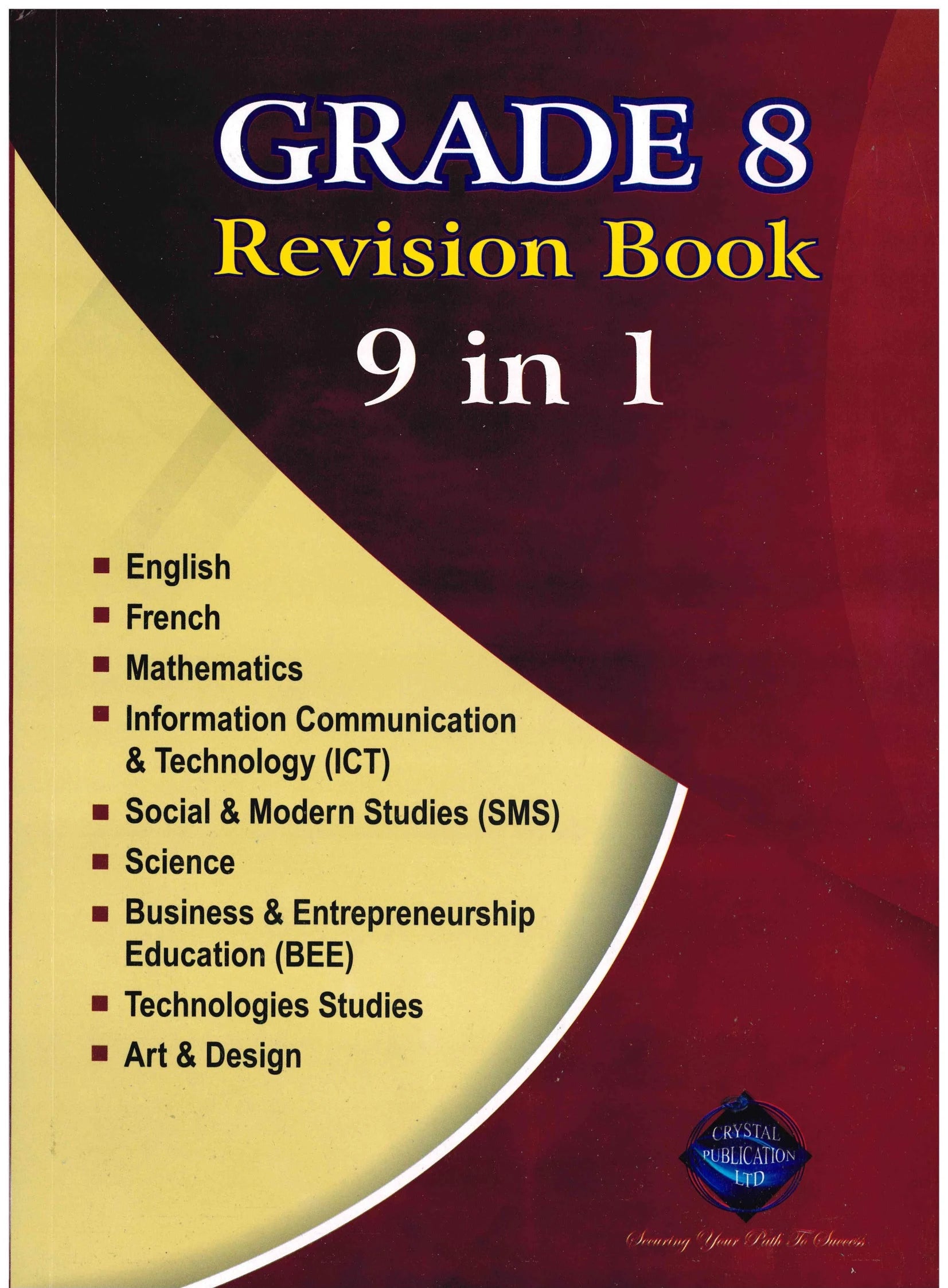Revision Book 9in1 Grade 8 - Crystal Publication