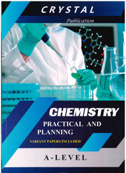 Chemistry Practical And Planning A-Level Past Papers - Crystal Publication