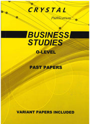 Business Studies O-Level Past Papers - Crystal Publication