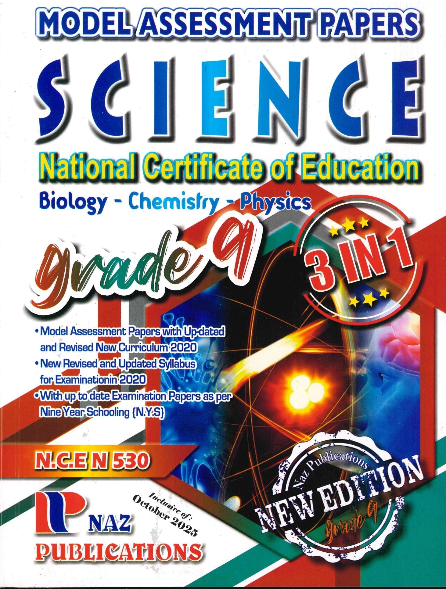Science Grade 9  N.C.E N 530 - NAZ Publications