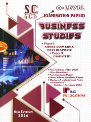Business Studies SC/GCE O-Level  7115 Paper 1/2 - NAZ Publications