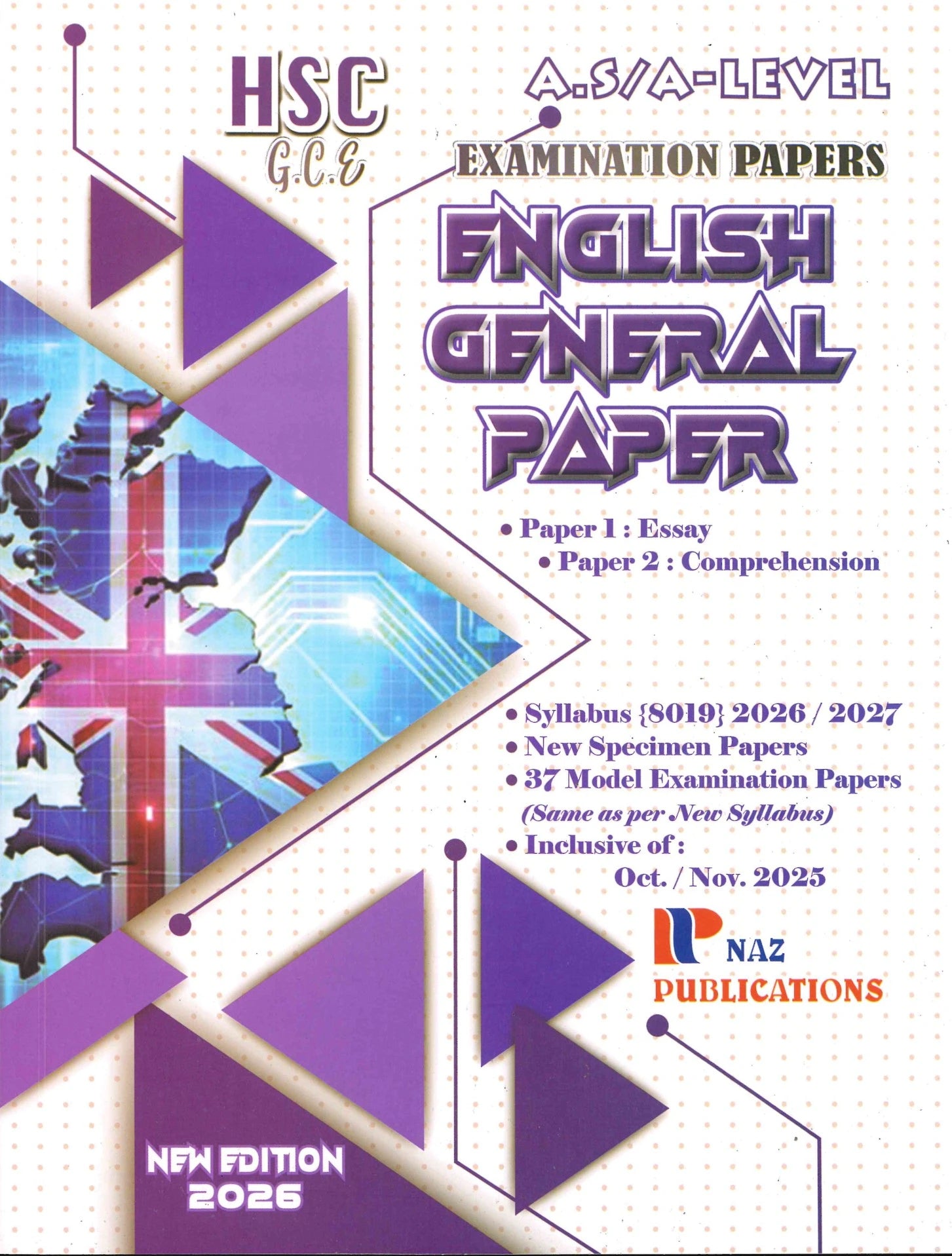 English General Paper HSC/GCE A-Level - 8019 Paper 1/2 - NAZ Publications