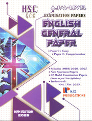 English General Paper HSC/GCE A-Level - 8019 Paper 1/2 - NAZ Publications