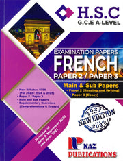 French HSC/GCE A-Level  Paper 2/3 - 9706 - NAZ Publications