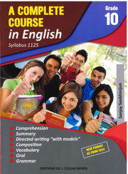 A Complete Course In English 1125 Grade 10 -Sanjay Seebhinijun