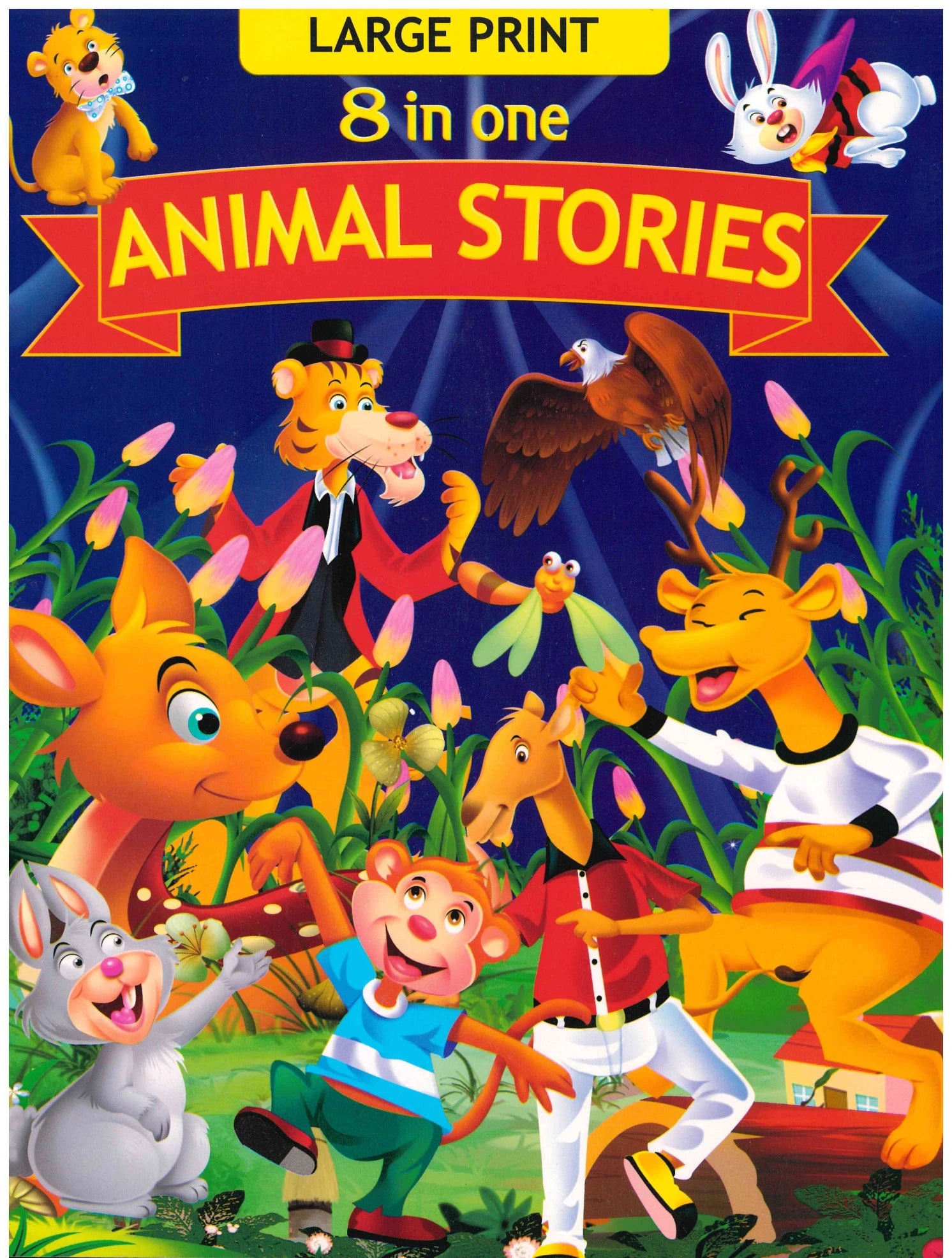 8 in one Animal Stories L.BLUE - My Kids World
