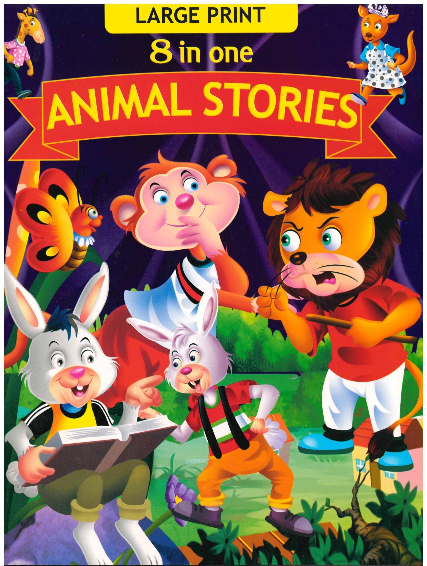 8 in one Animal Stories PURPLE - My Kids World
