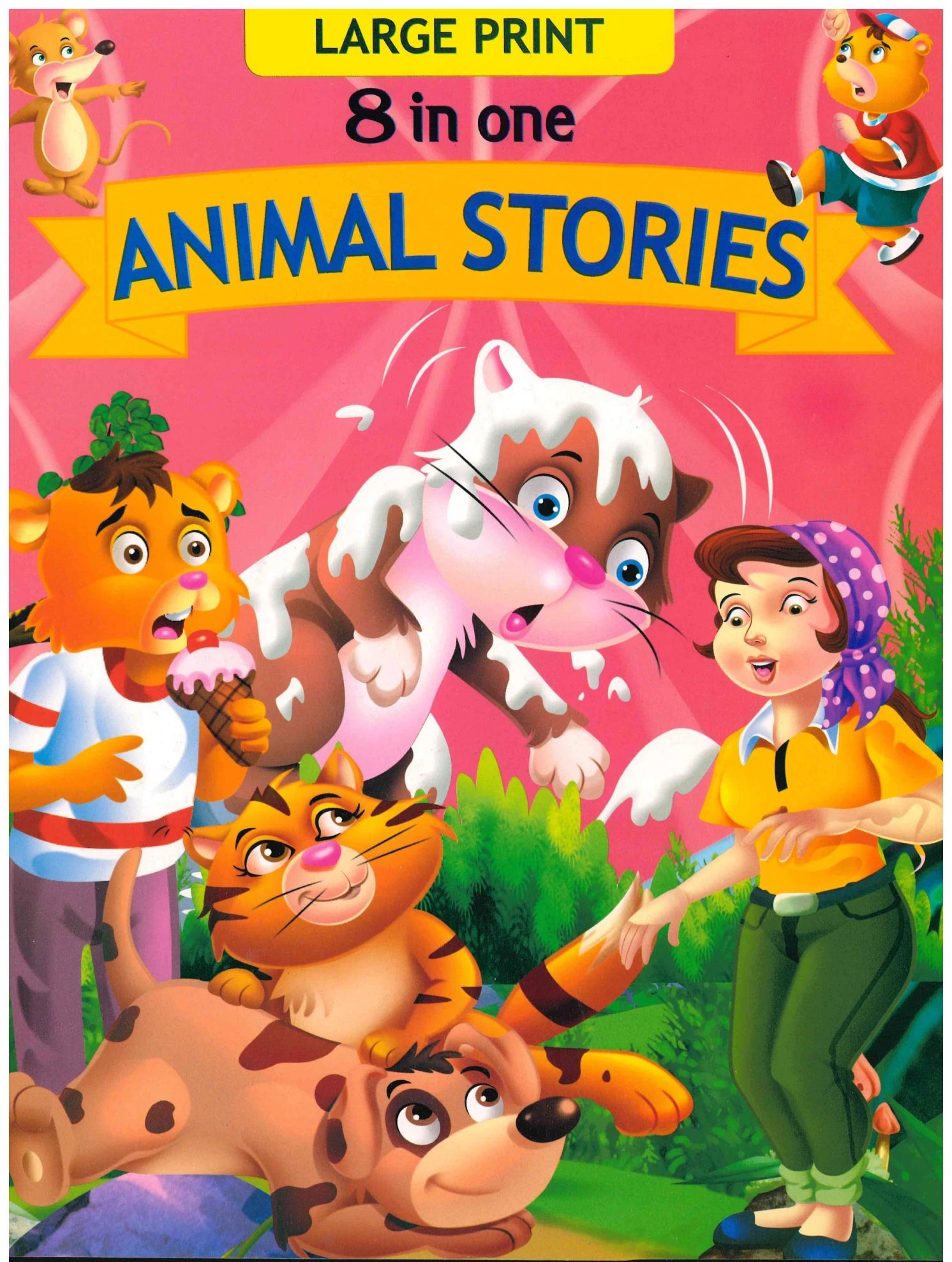 8 in one Animal Stories PINK - My Kids World