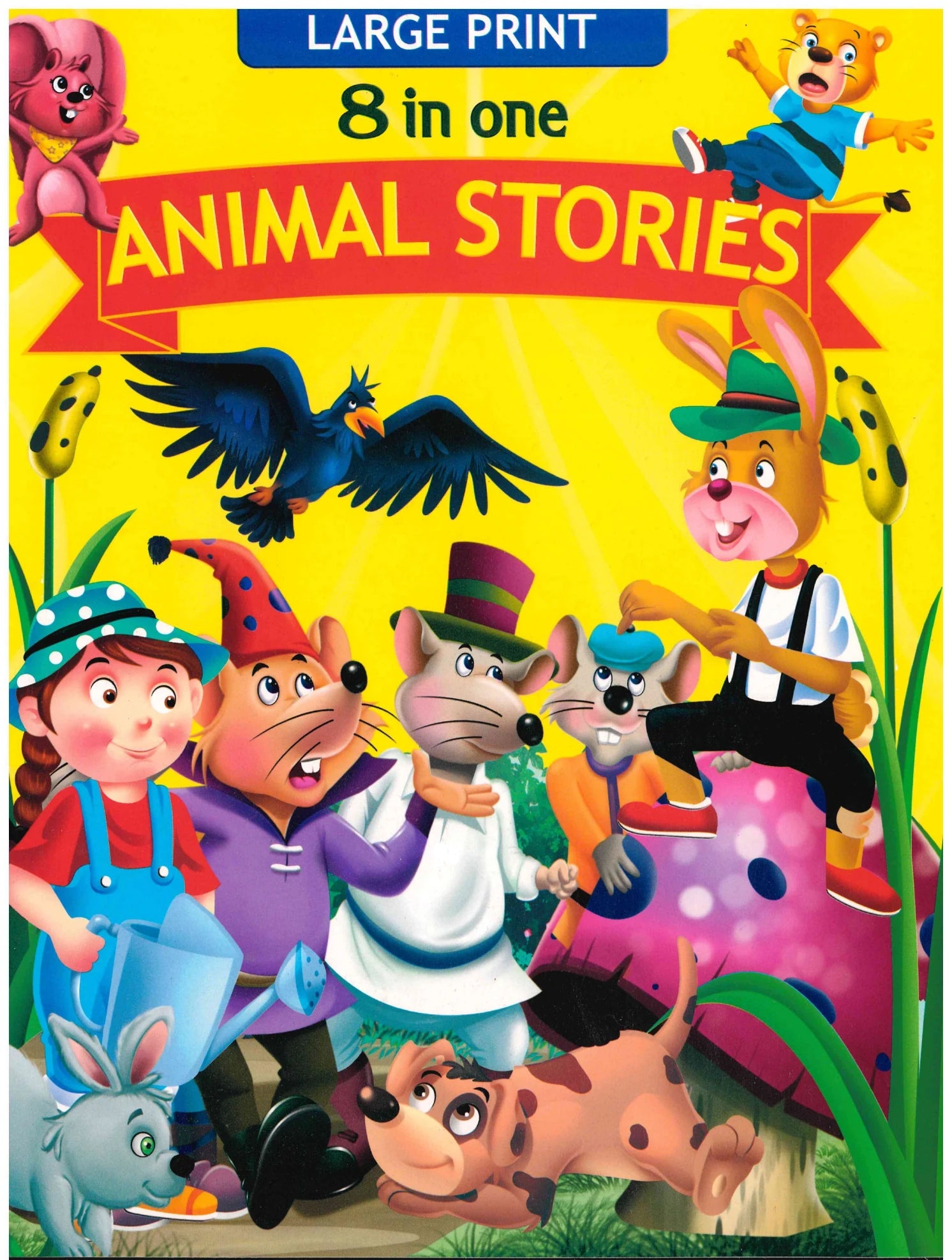 8 in one Animal Stories Yellow - My kids World