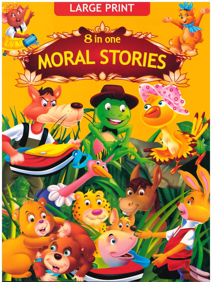 8 in One Moral Stories Orange - My Kids World