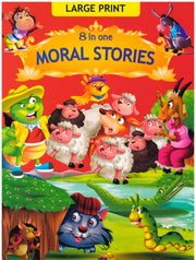 8 in One Moral Stories Red - My Kids World