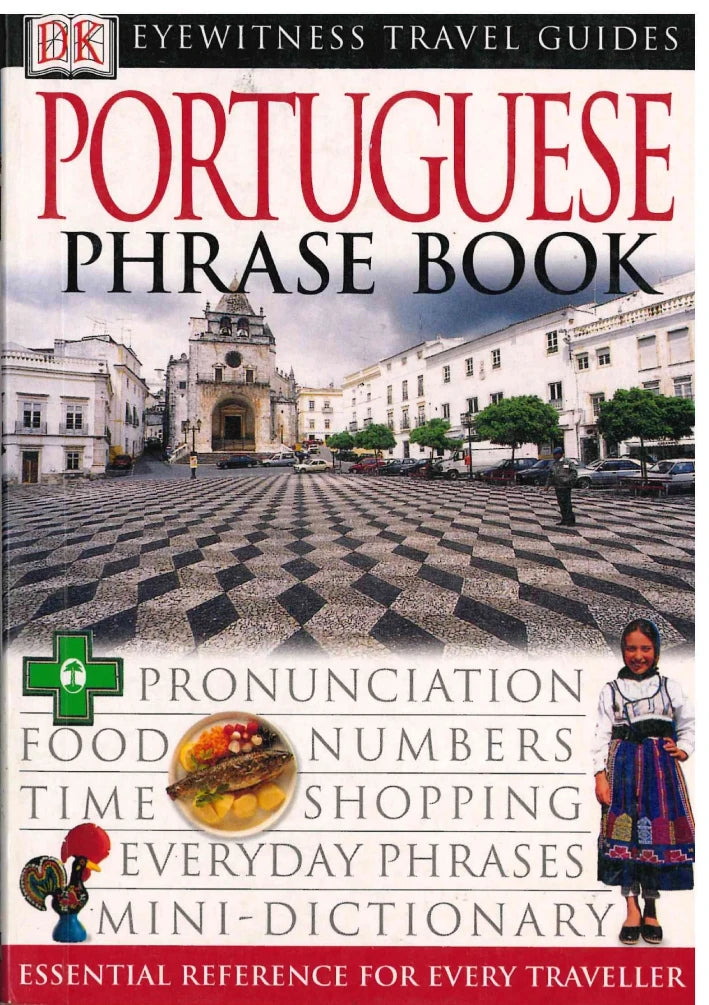 Portuguese Phrase Book - Travel Guide - Dorling Kindersley Book