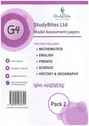Model Assessment Paper MEF / SHG Pack 2 Grade 4 - StudyBites