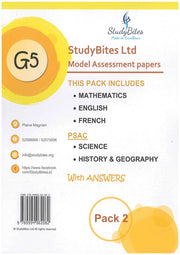 Model Assessment Paper MEF / SHG Pack 2 Grade 5 - StudyBites