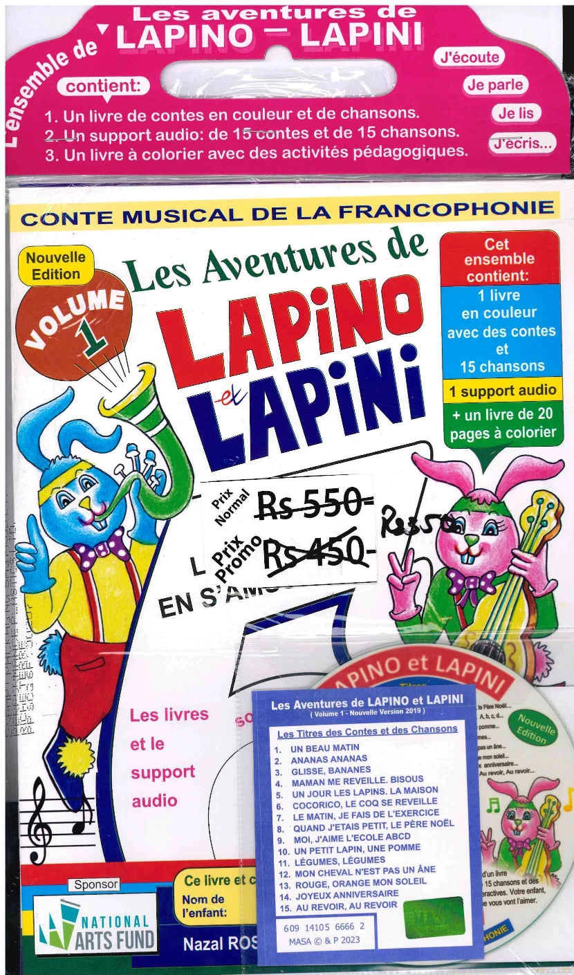Lapino et Lapini Volume 1 - Nazal Rosunally